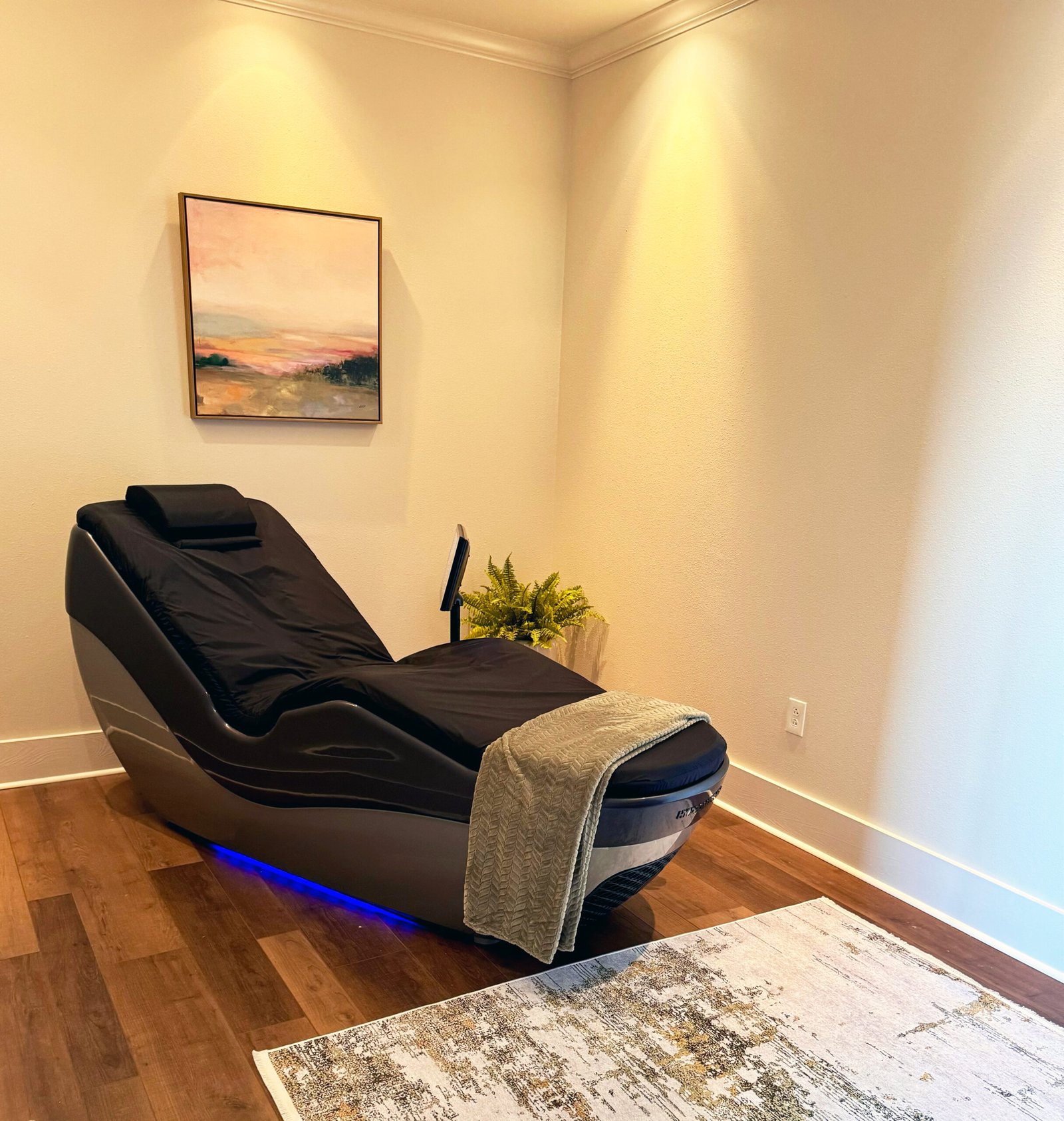 Movie theatre with stadium seating